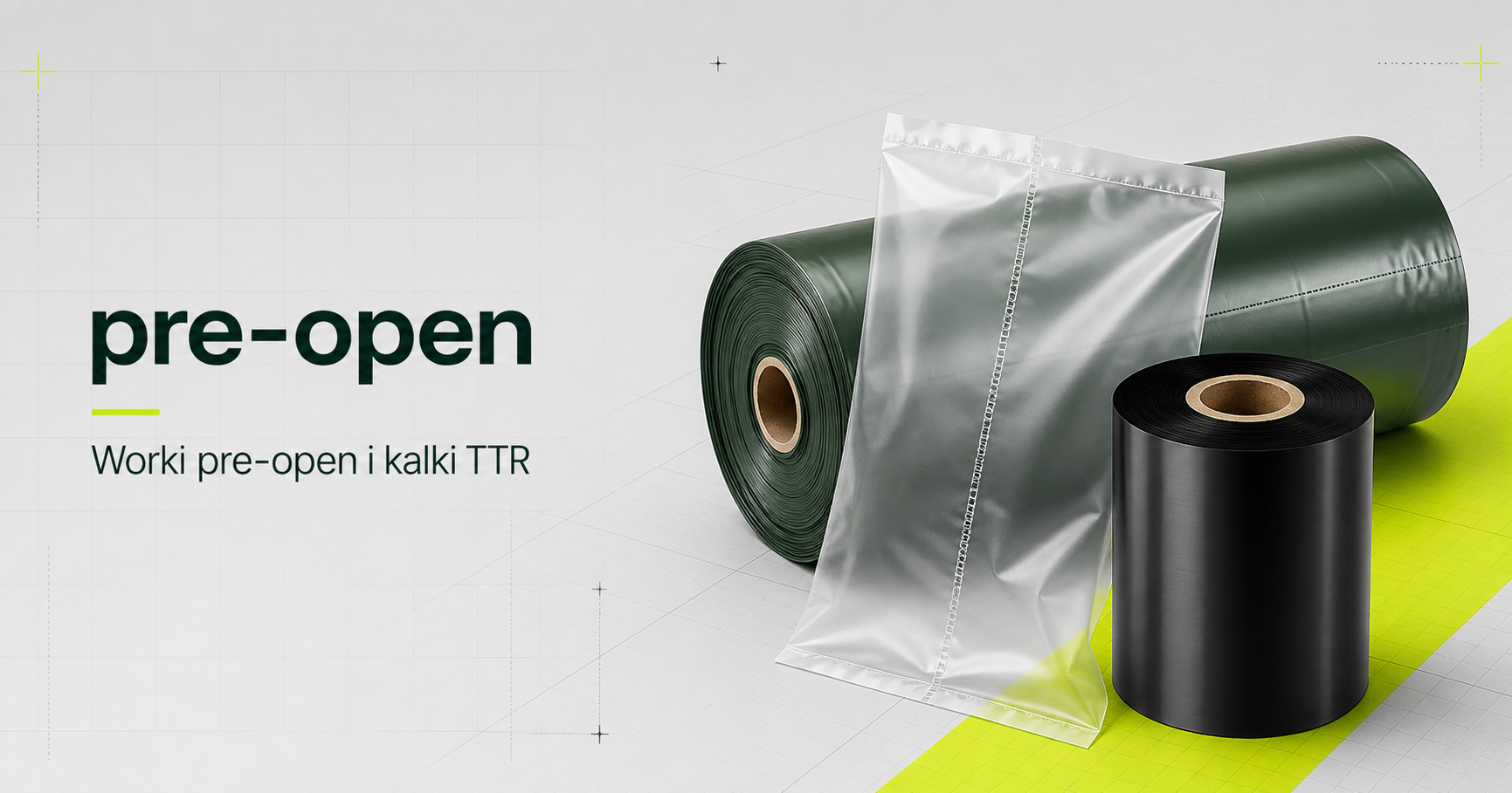 Kalka termotransferowa TTR na rolce